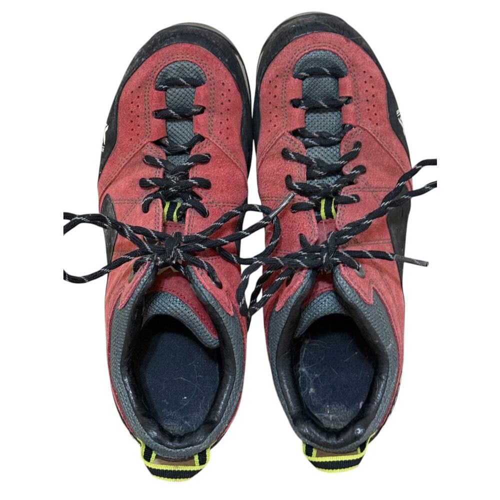 Millet Shoes Women 10 Red Rockway‎ Suede Hiking Gorpcore Trail Outdoor MIG1322 - Picture 7 of 9